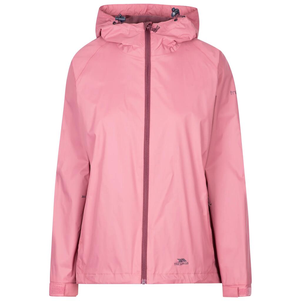 Womens Rain Jacket Waterproof Adjustable Hood - Tayah II