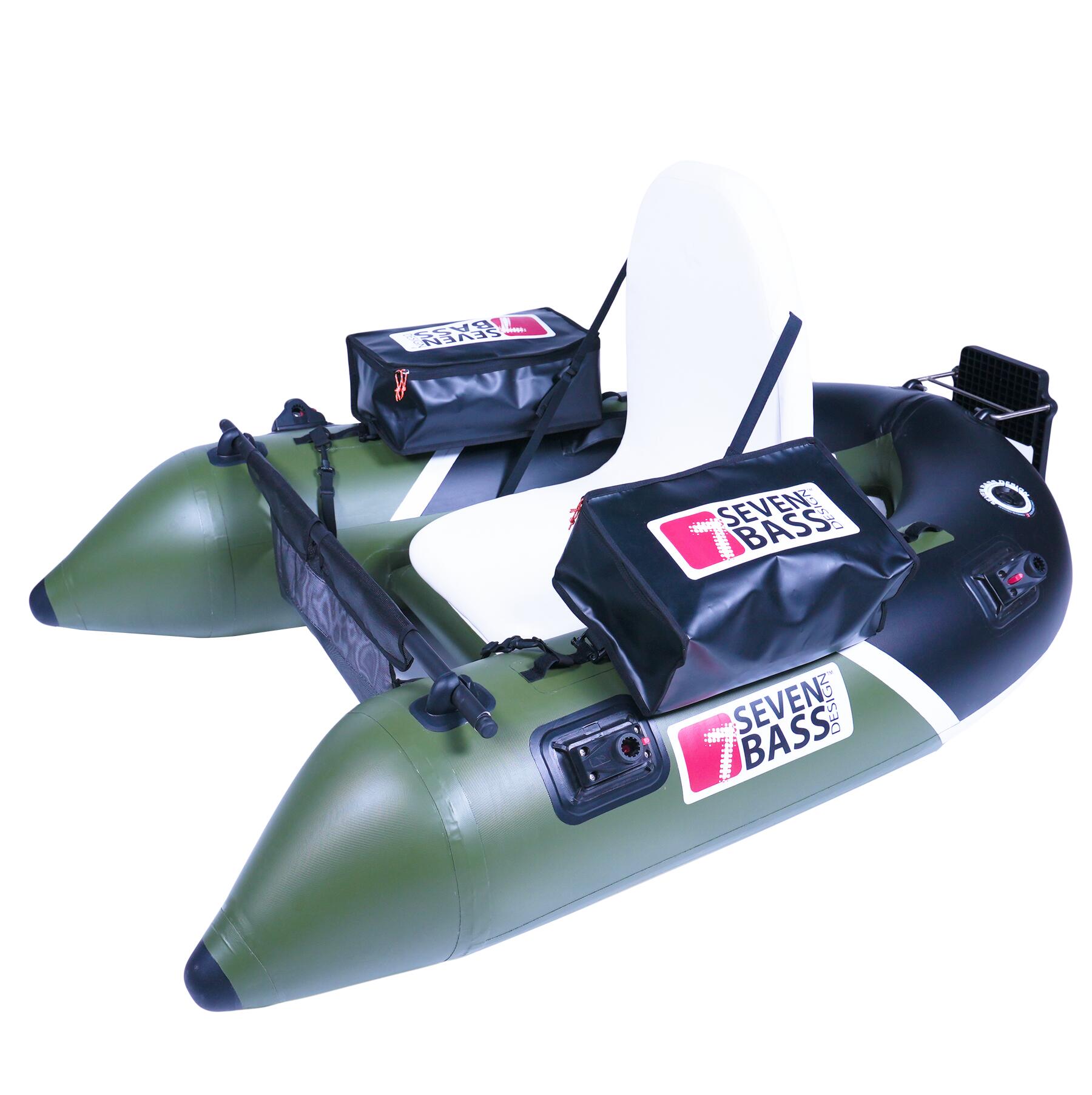Float tube BRIGAD - KAKI WHITE BLACK 7/7