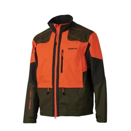 Veste Light Traque Orange Somlys - Chasse Légère Haute Visibilité