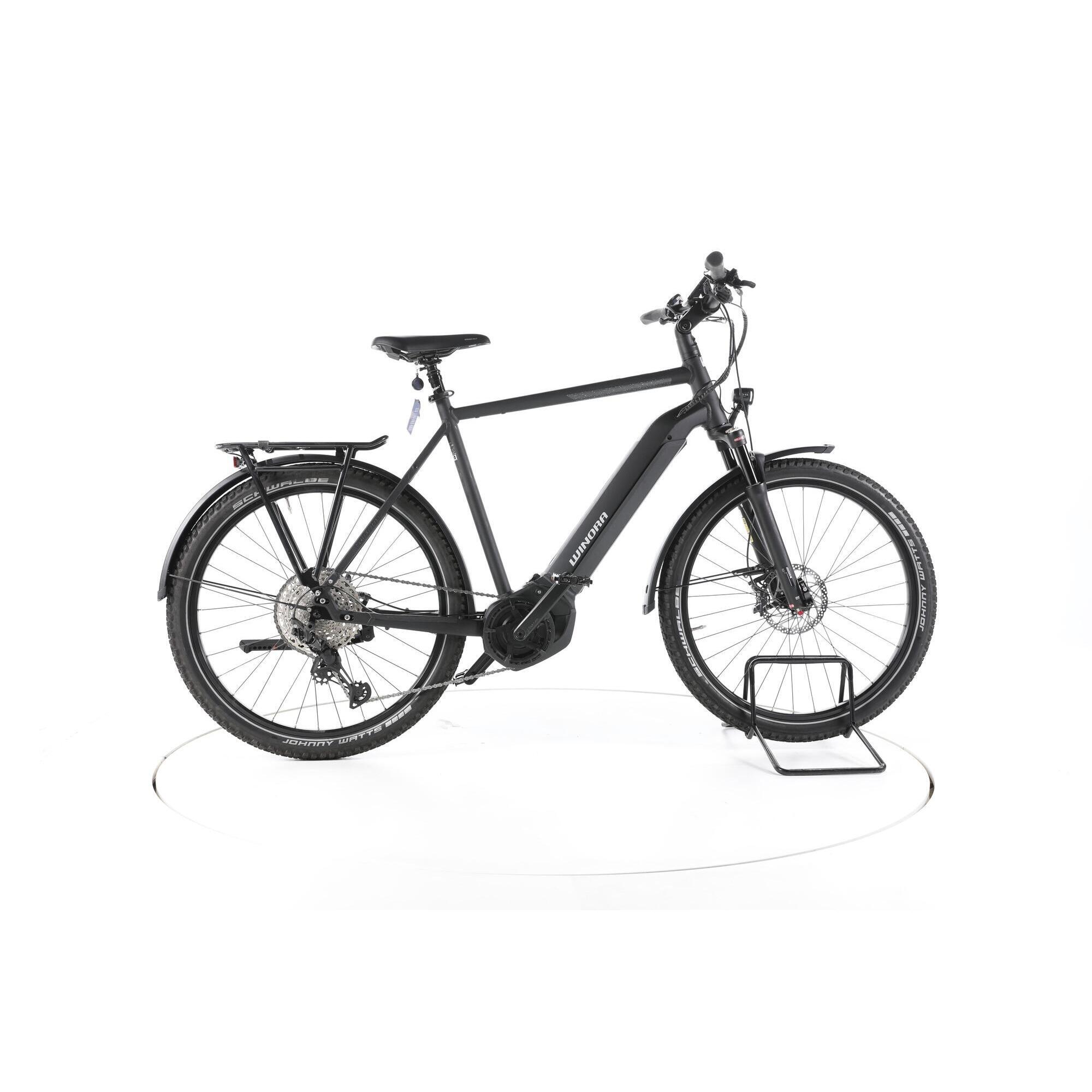 Winora - Reconditionné - Winora Yucatan 12 Pro Trekking Vélo Électrique - Très Bon - Vélo Tout Chemin - Noir - 60 - Decathlon