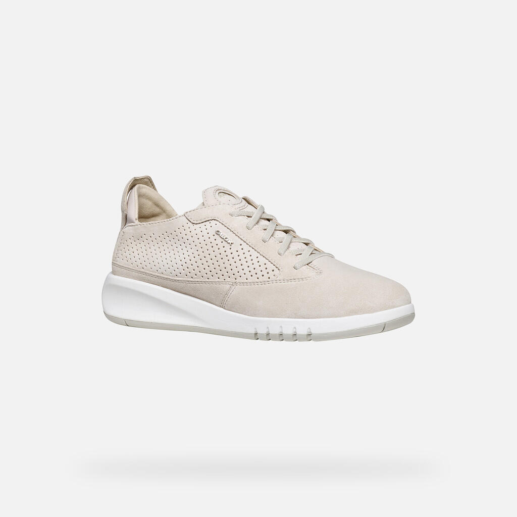 Baskets Femme D AERANTIS Beige Clair 5/7