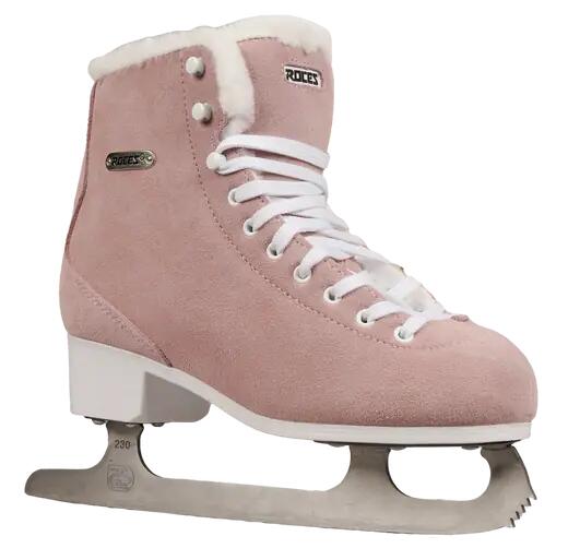 Łyżwy Łyżwy Figurowe Roces Suede Eco-Fur Łyżwy Figurowe - Suede Pink - 38