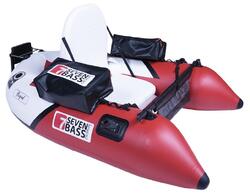 Float tube Seven Bass BRIGAD - RED BLACK WHITE