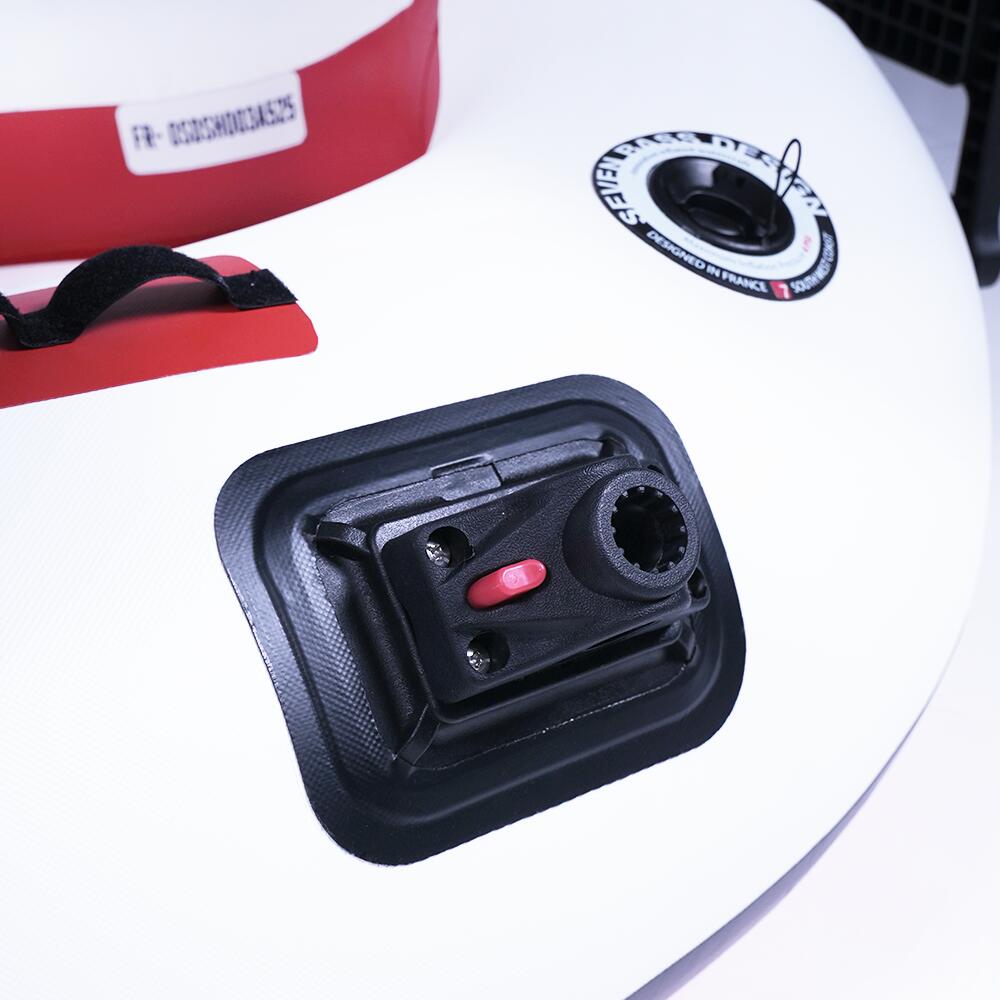 Float tube BRIGAD - RED BLACK WHITE 6/6