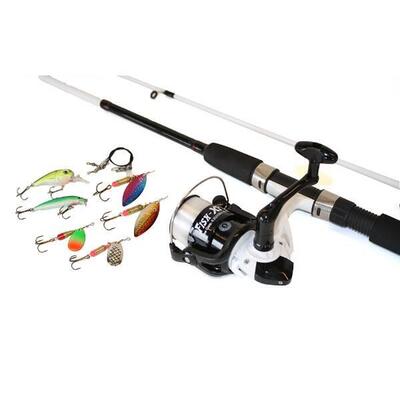 Fish-xpro spin pro set 210cm - molen - lijn & accessoires - baars & snoekbaars