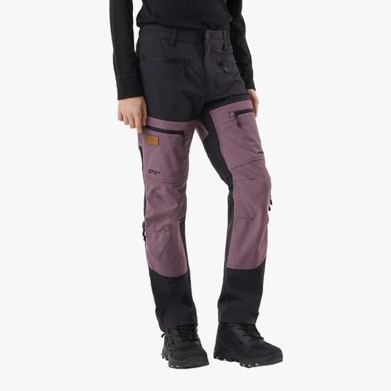 Pantalon randonnée junior extérieur coupe-vent respirant Lofoten Stretch