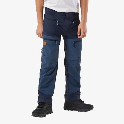 Pantalon randonnée junior extérieur coupe-vent respirant Lofoten Stretch