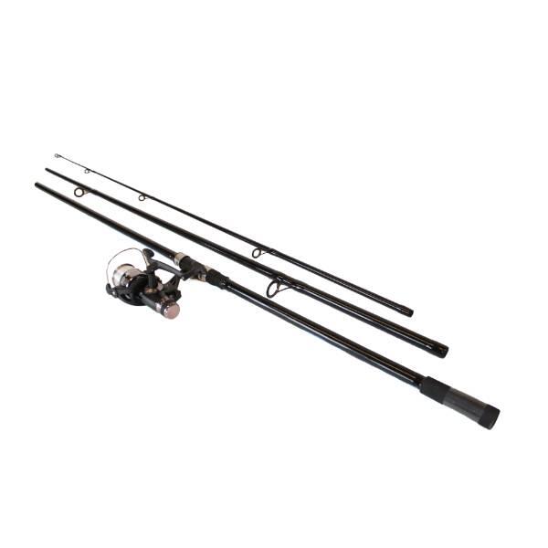 Set carpfishing 1 canna con mulinello, filo e accessori 2/5