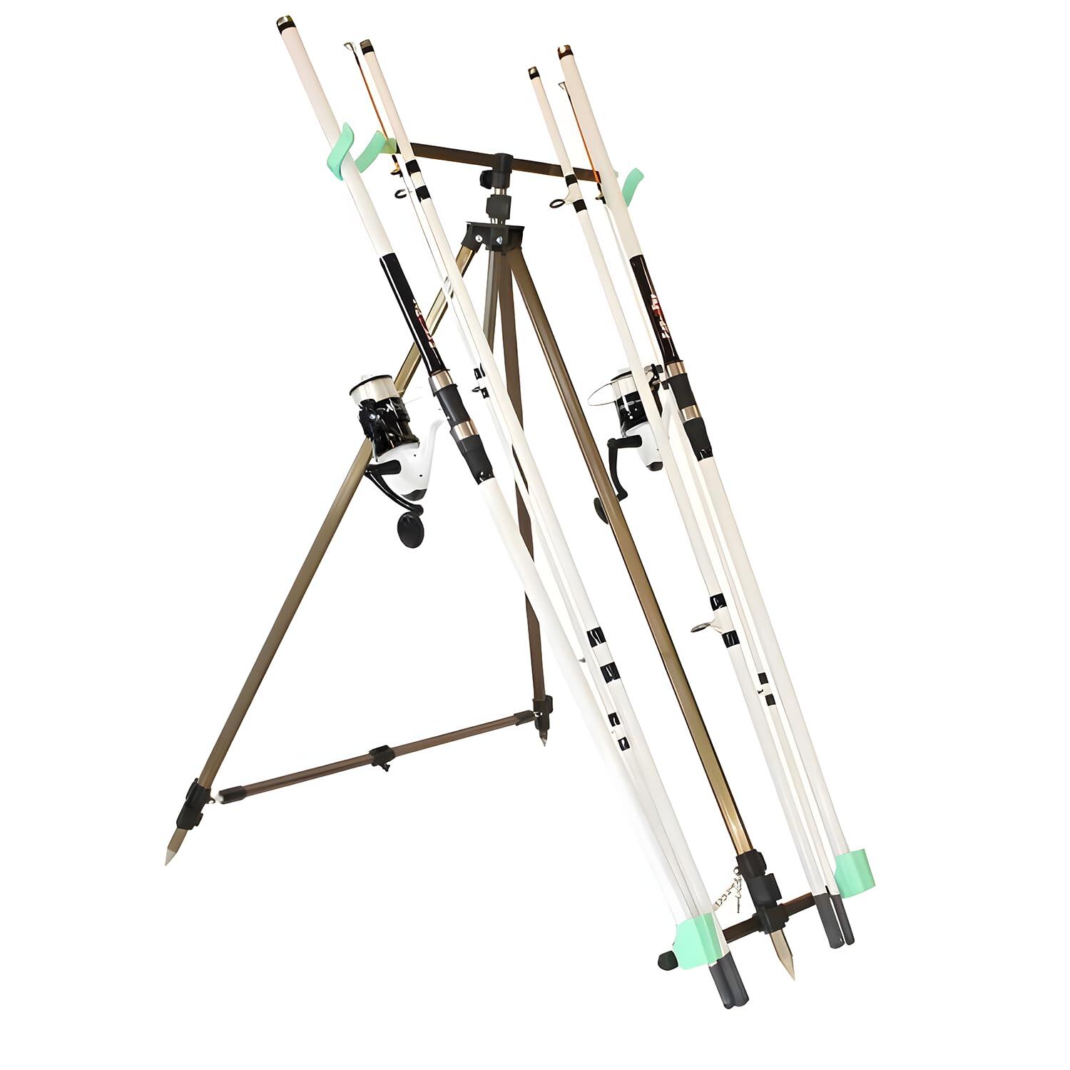 Beach Pro DeLuxe - 390cm - 2 cannes - 2 moulinets - Set surfcasting 2/7