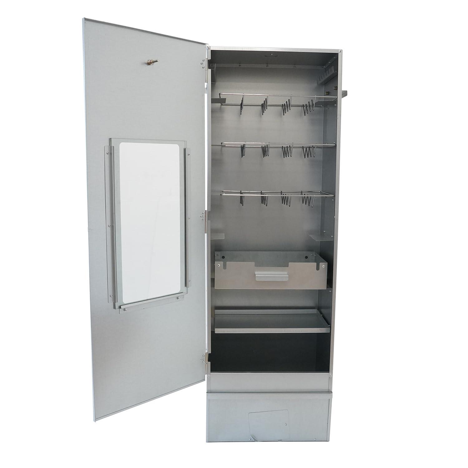 Rookoven met schijf - Hoogte 120cm - Vis & vlees - Hout/Gas/Electrisch 2/7
