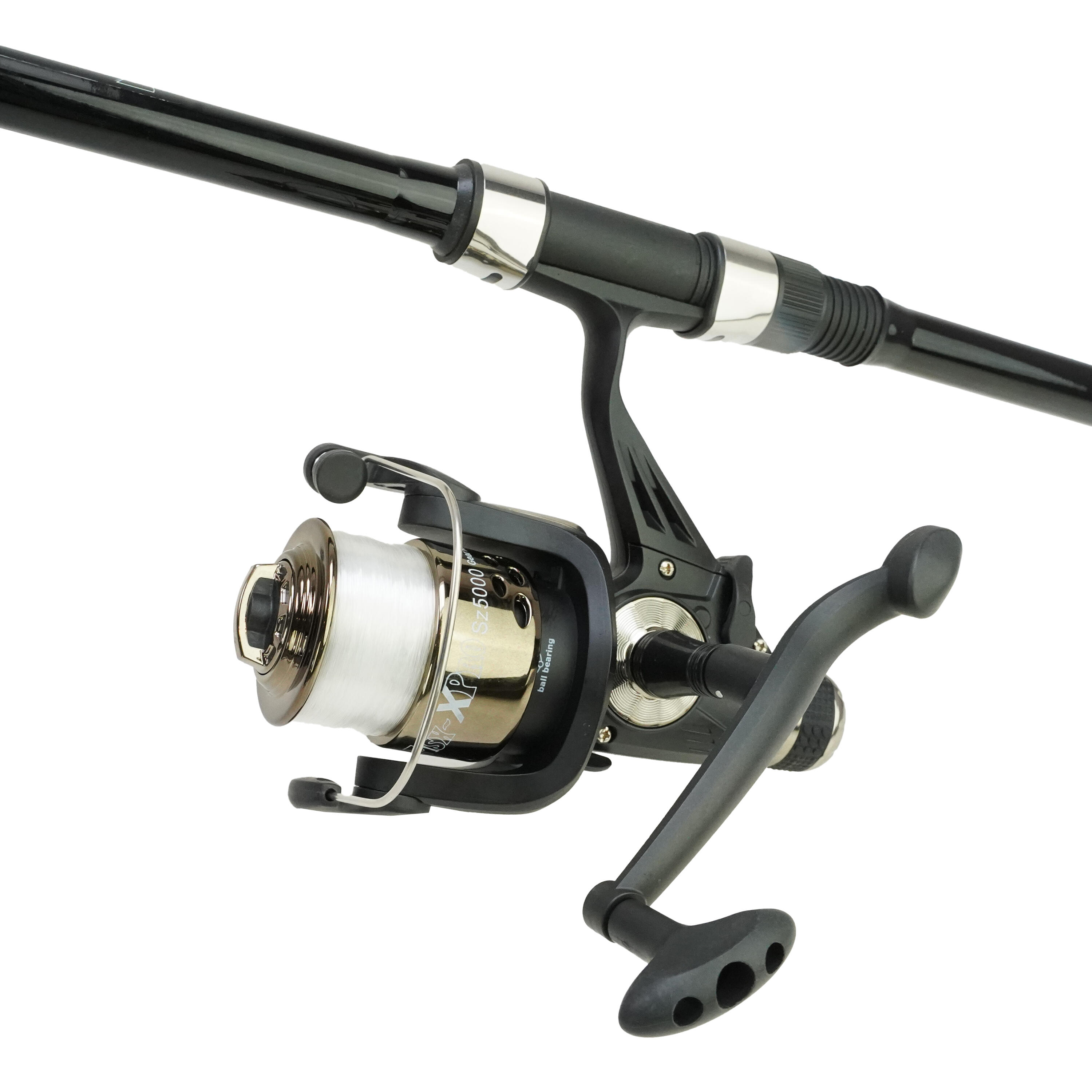 Set carpfishing 1 canna con mulinello, filo e accessori 5/5