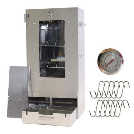 Räucherofen - 80cm - Fisch & Fleisch - Holz/Gas/Elektrisch