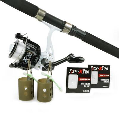 Fish-xpro 240cm winklepicker pro hengelset - lichtgewicht - set met molen