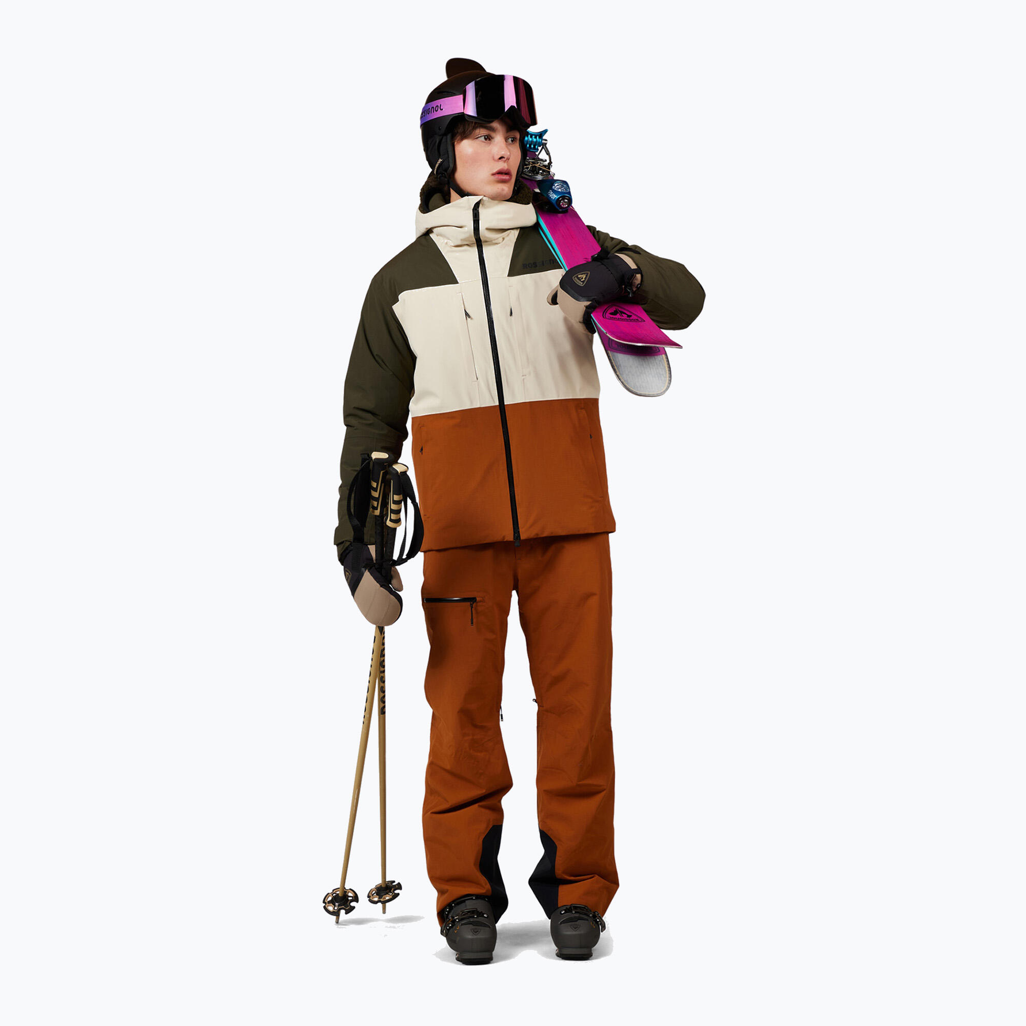 Herren Skihose Rossignol Outerlimits Isolierte Latzhose 2/7