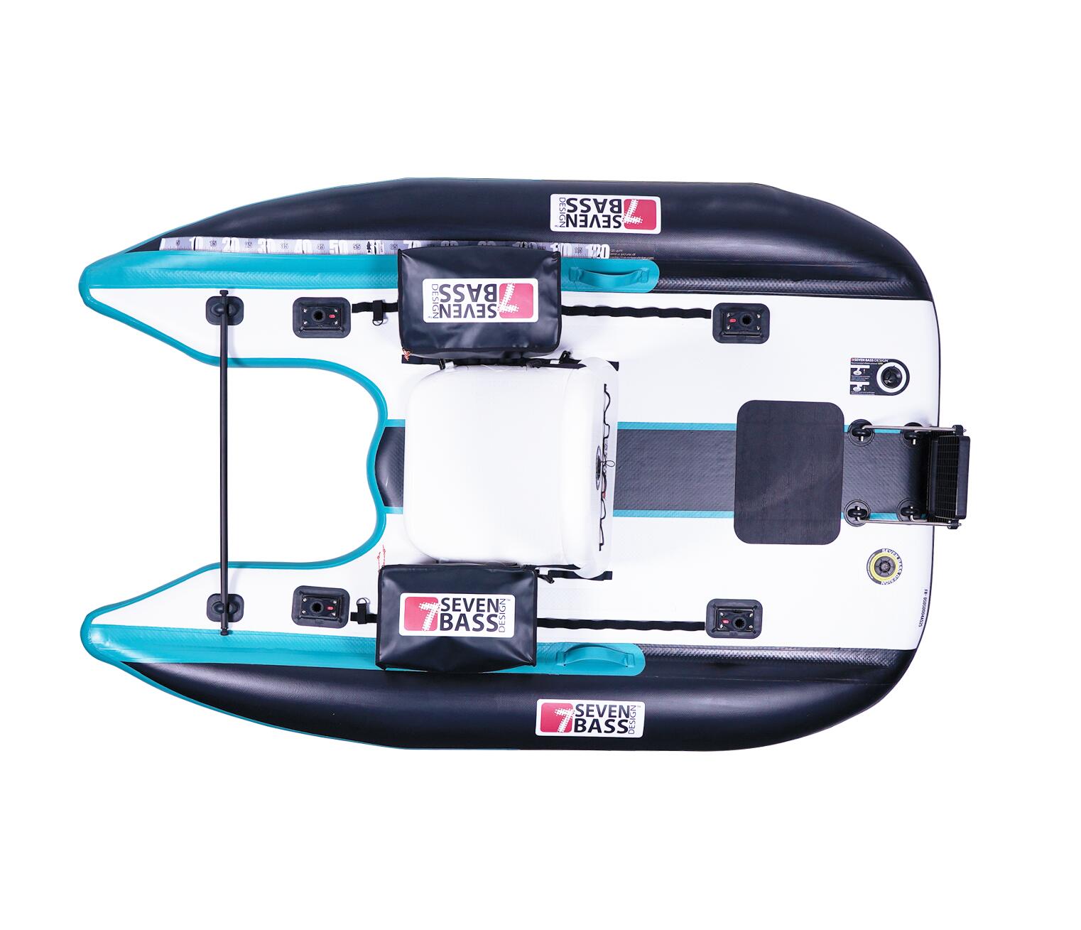 Float tube FLATFORM XL - BLACK SEAFOAM 3/7