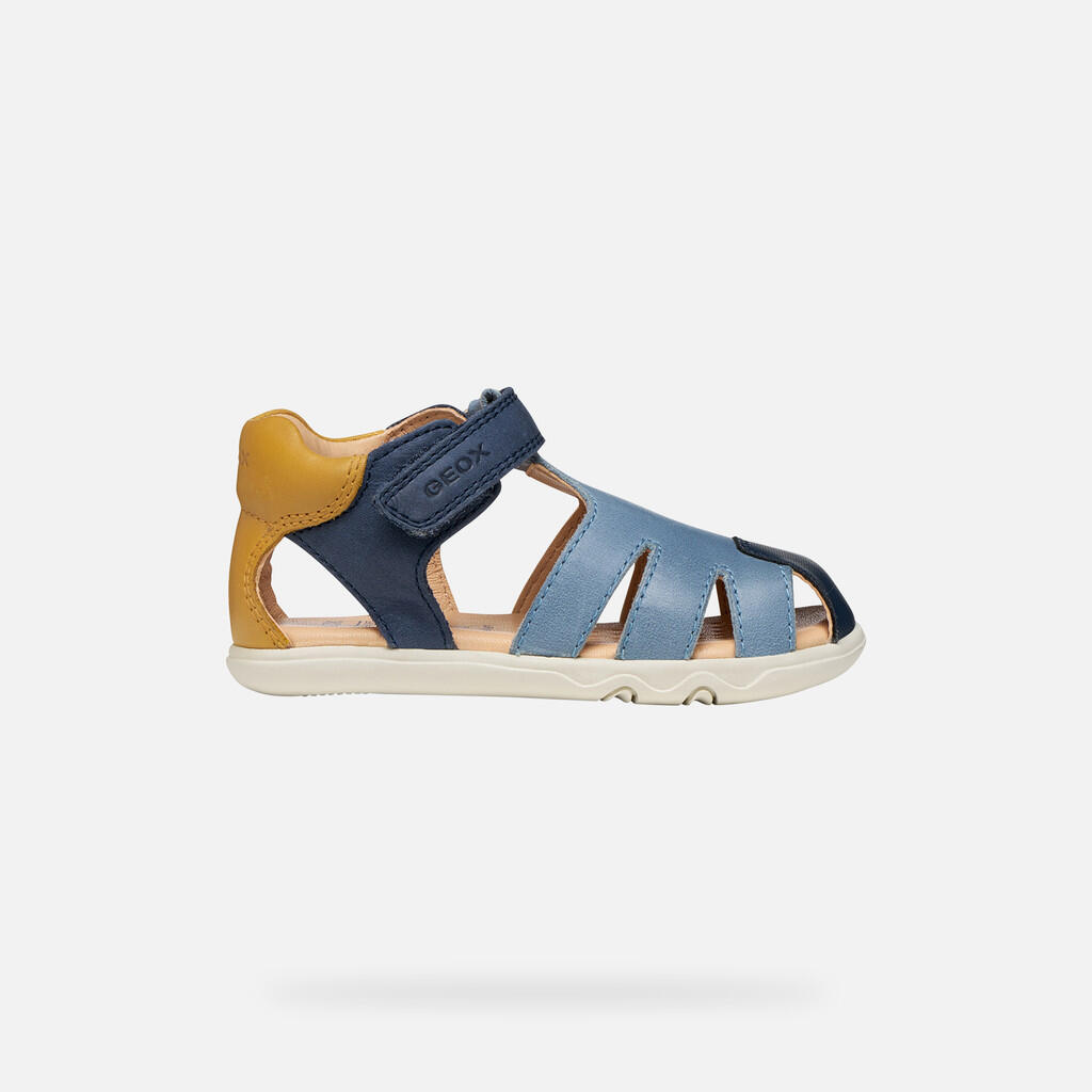 Sandały GEOX B SANDAL STEPPIEUP Niebieski 2/7
