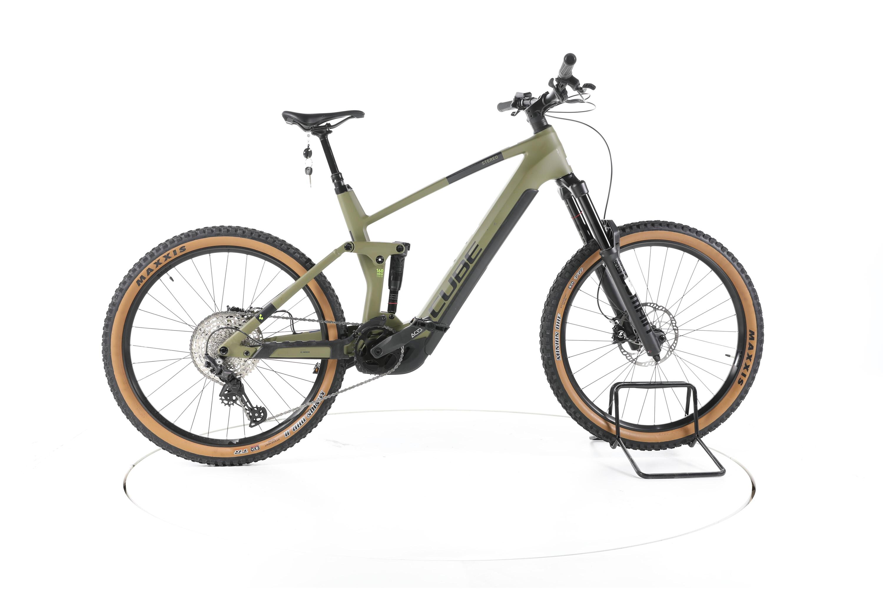 CUBE Reconditionné - Cube Stereo Hybrid 160 HPC Race Vélo électrique VTT  - Très Bon