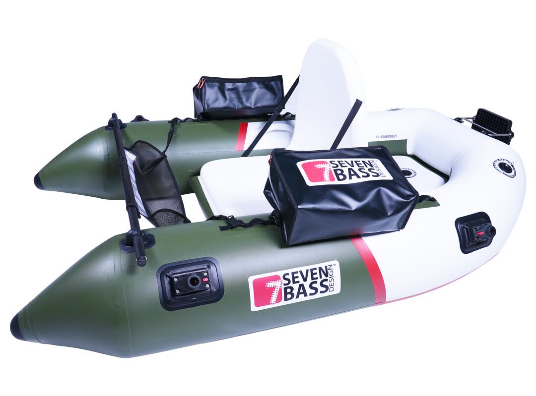 Float tube EXPEDITION - KAKI RED WHITE 2/7