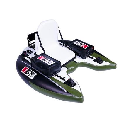 Float tube FLATFORM JUNIOR - BLACK SEAFOAM