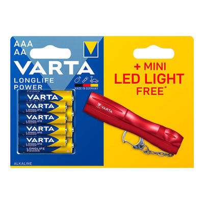 Oplaadbare batterijen varta 92400121810 aa