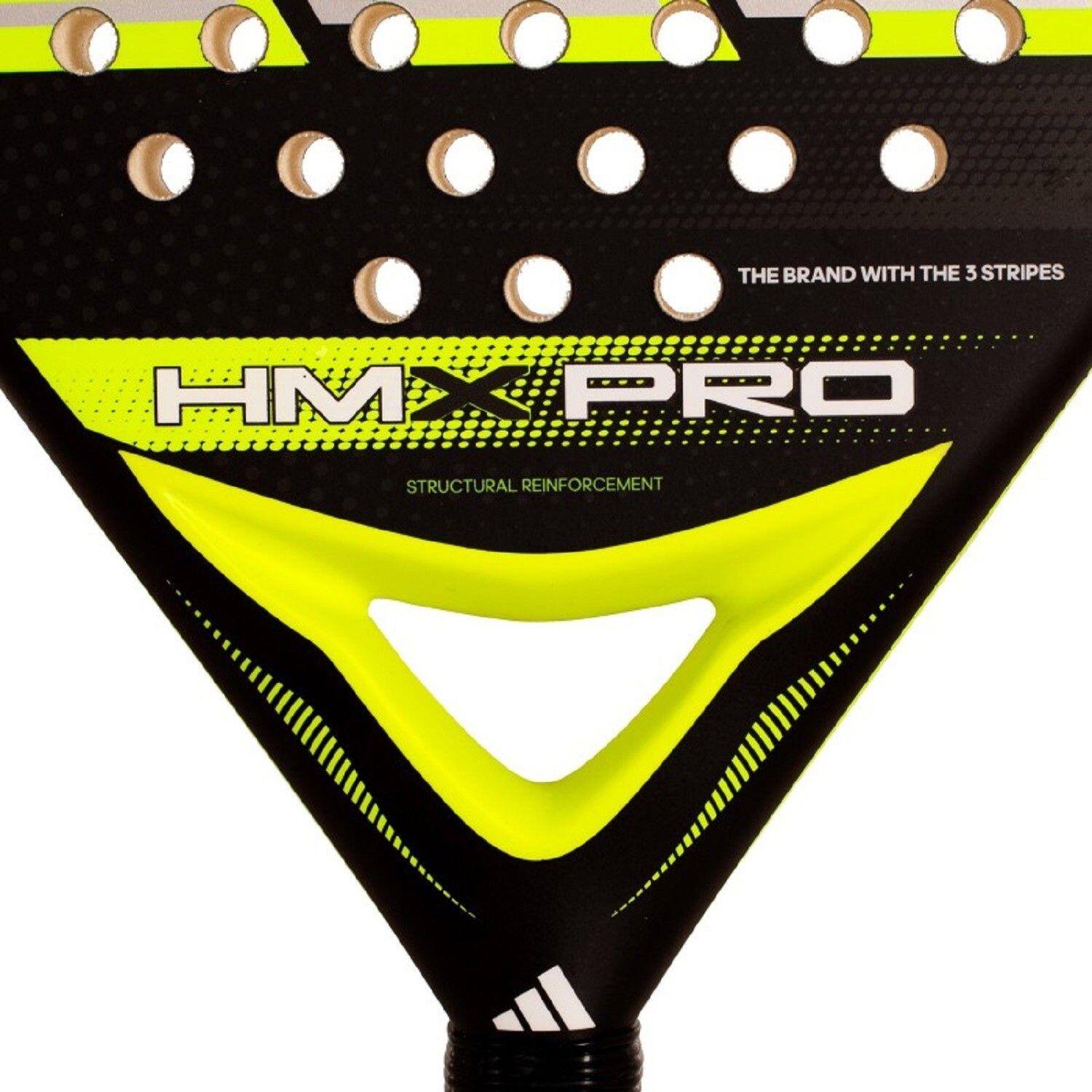 Raquete Adidas HMX Pro Preto-Verde 3/5