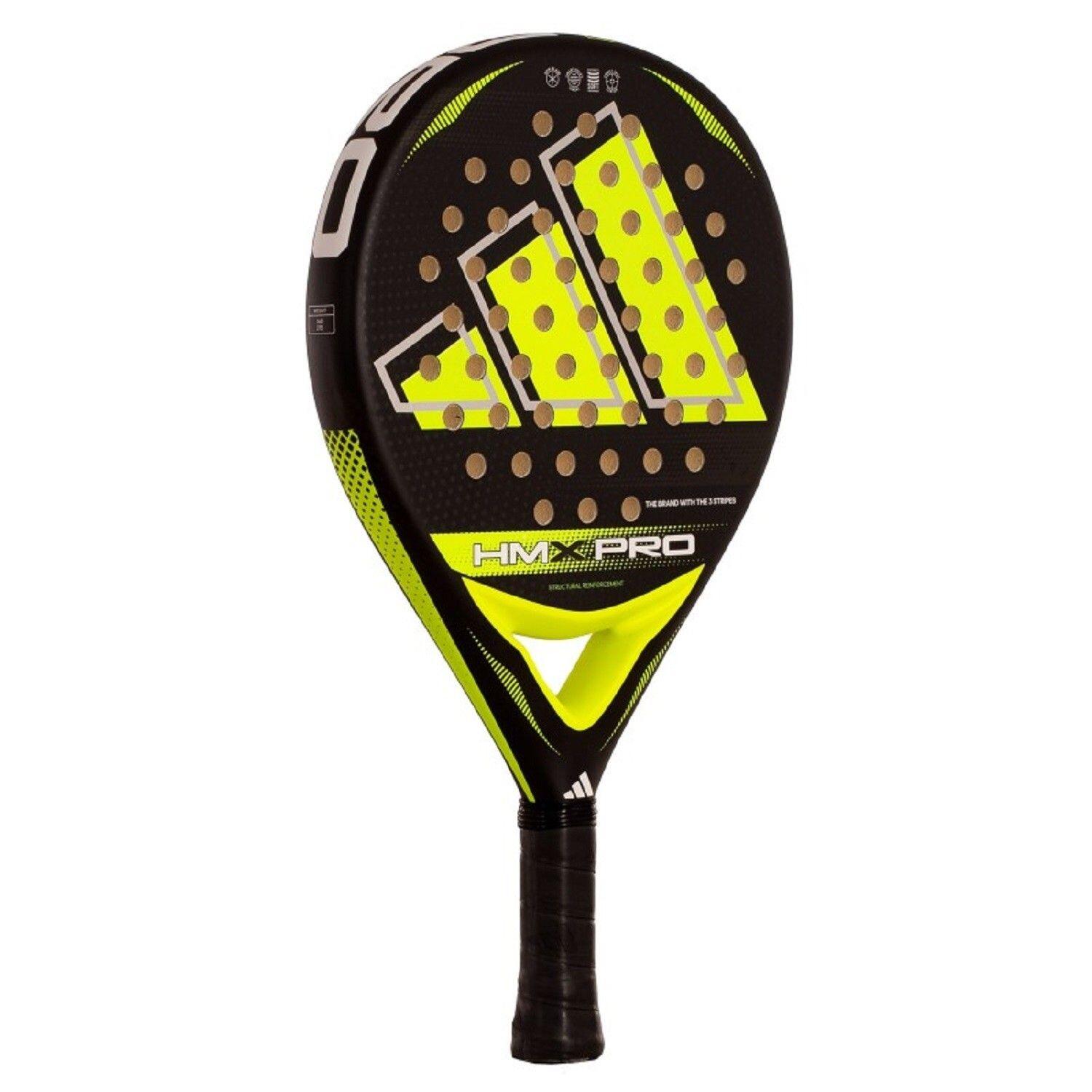 Raquete Adidas HMX Pro Preto-Verde 2/5