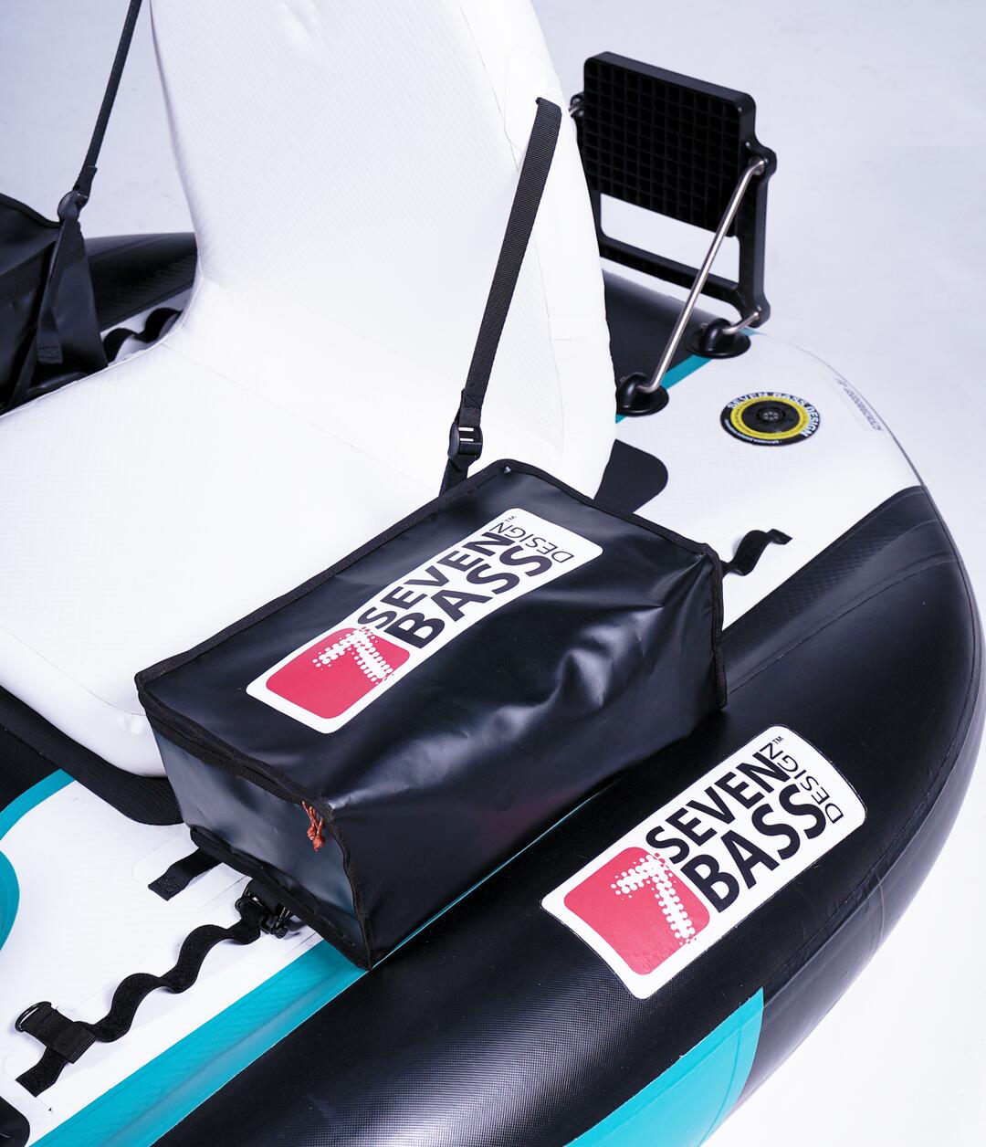 Float tube FLATFORM JUNIOR - BLACK SEAFOAM 5/8