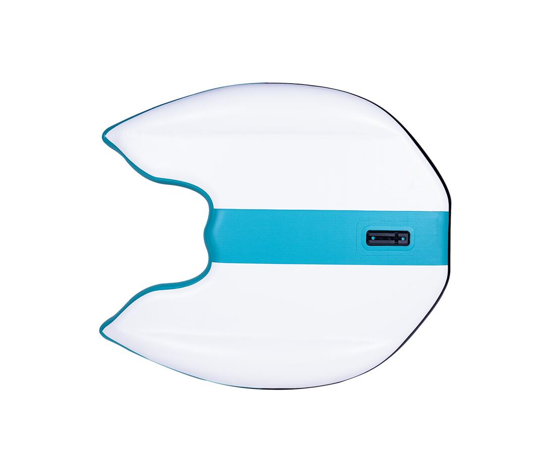 Float tube FLATFORM JUNIOR - BLACK SEAFOAM 4/8