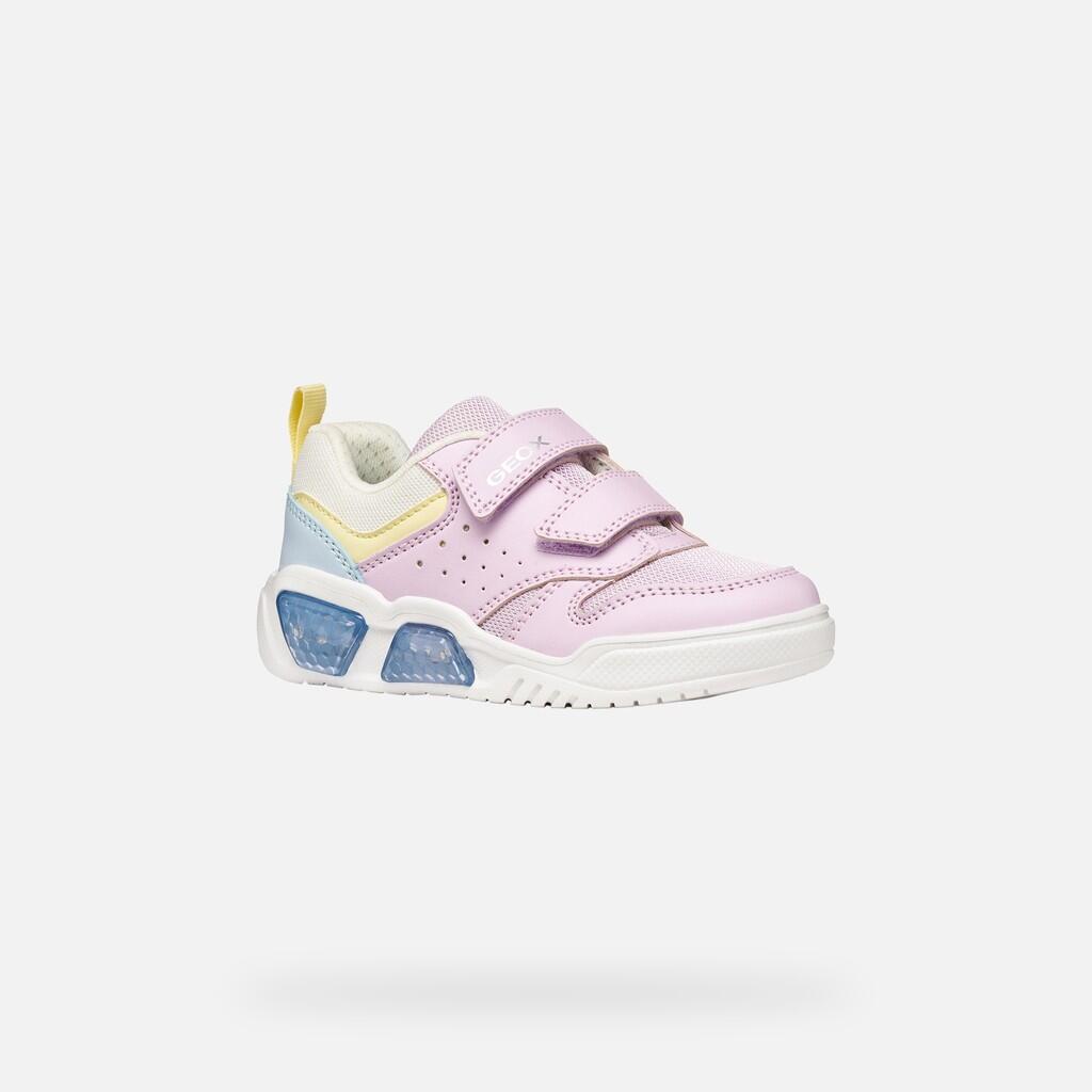 Baskets Fille ILLUMINUS GIRL Lilas/Bleu Ciel 3/7