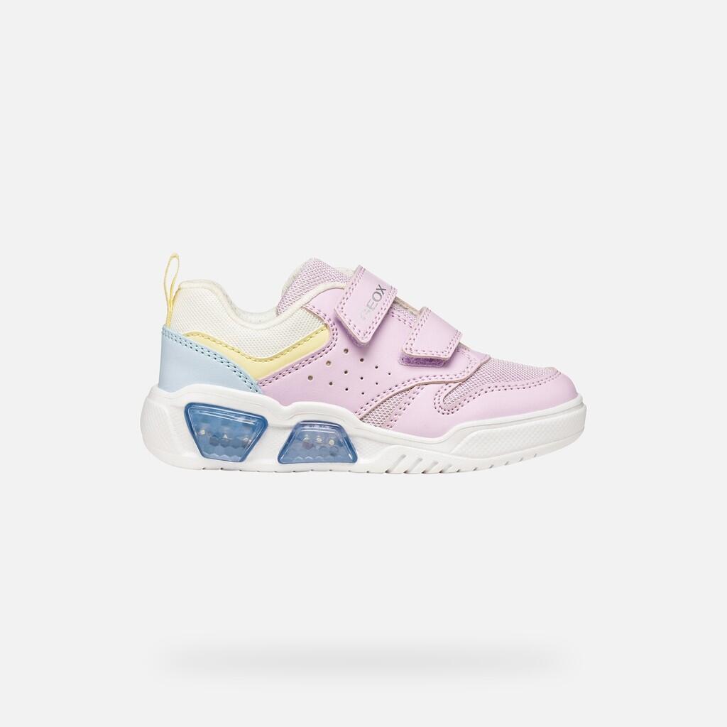 Baskets Fille ILLUMINUS GIRL Lilas/Bleu Ciel 2/7