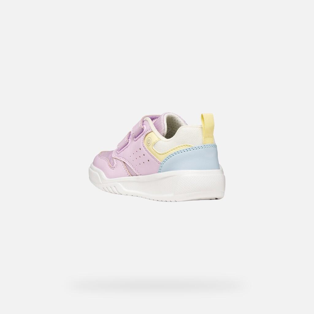 Baskets Fille ILLUMINUS GIRL Lilas/Bleu Ciel 4/7