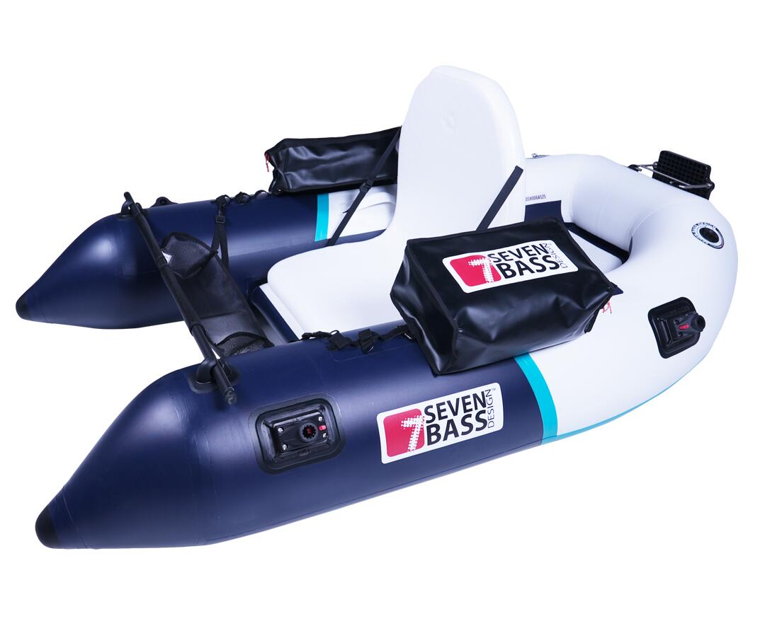 Float tube EXPEDITION - NAVY SEAFOAM WHITE 2/7