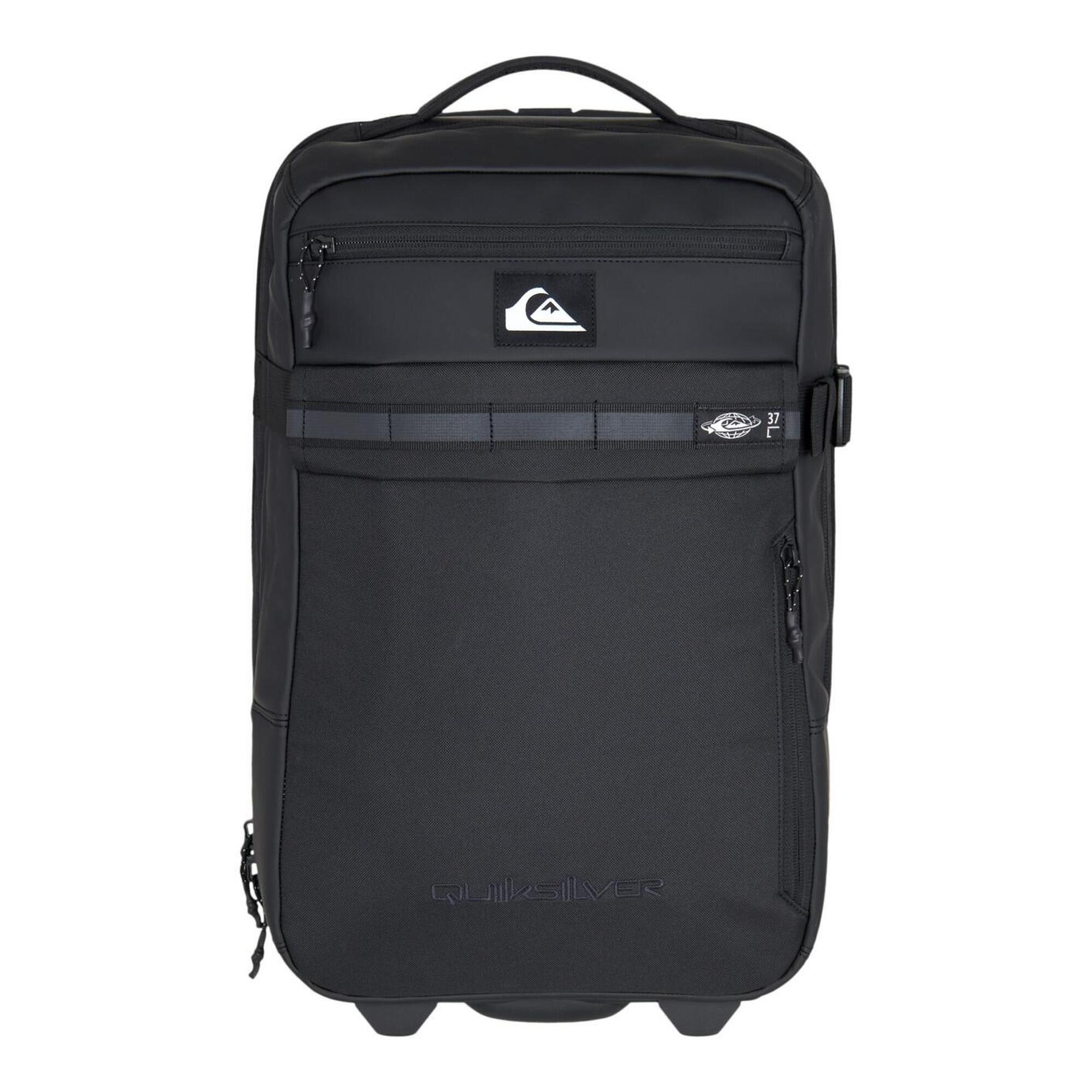 Quiksilver - Sac De Voyage À Roulettes Cabin Lug Noir Homme - Etiquette De Bagage - Noir - No Size - Decathlon