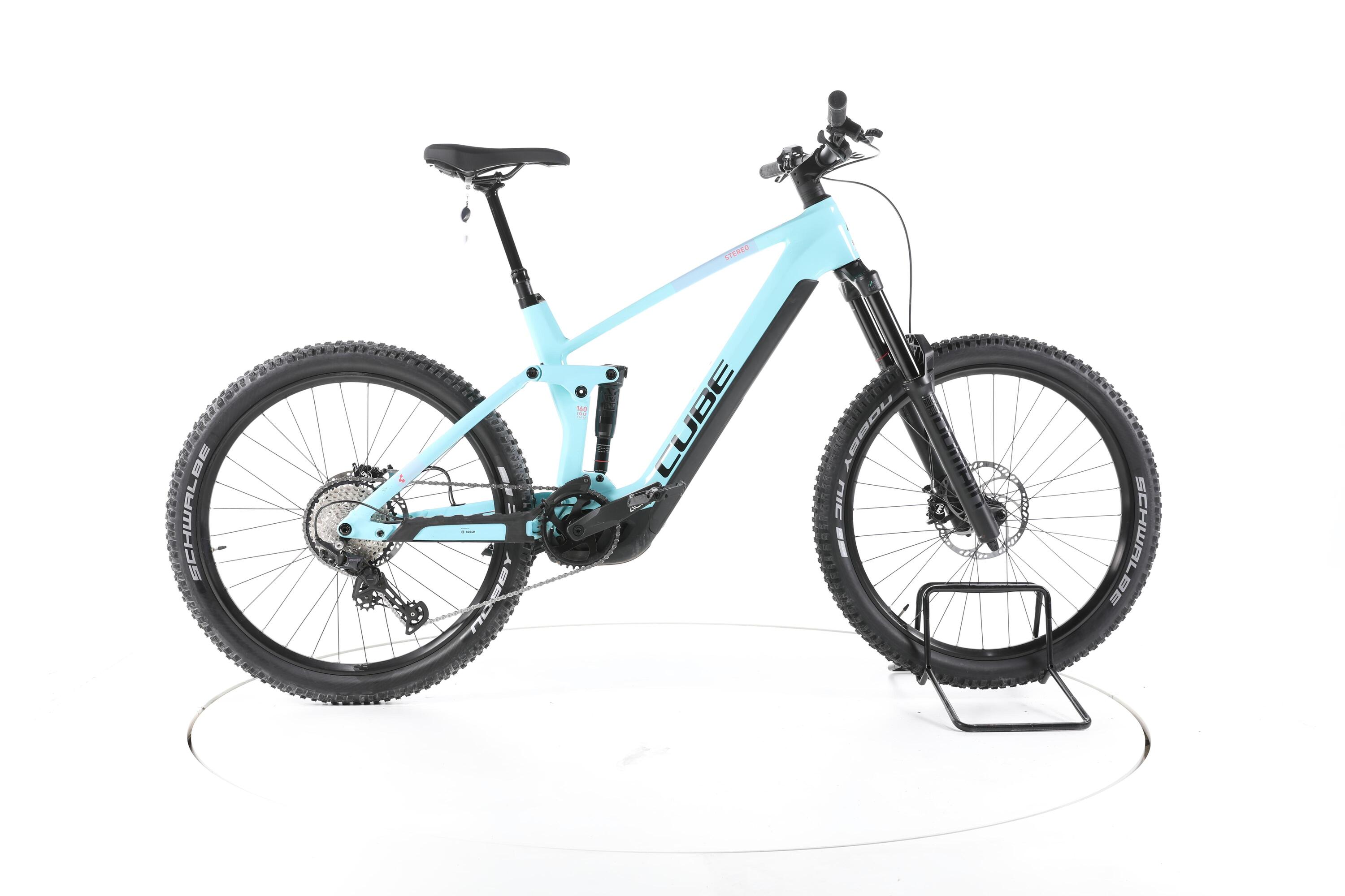 CUBE Reconditionné - Cube Stereo Hybrid 160 HPC Race Vélo électrique VTT  - Très Bon