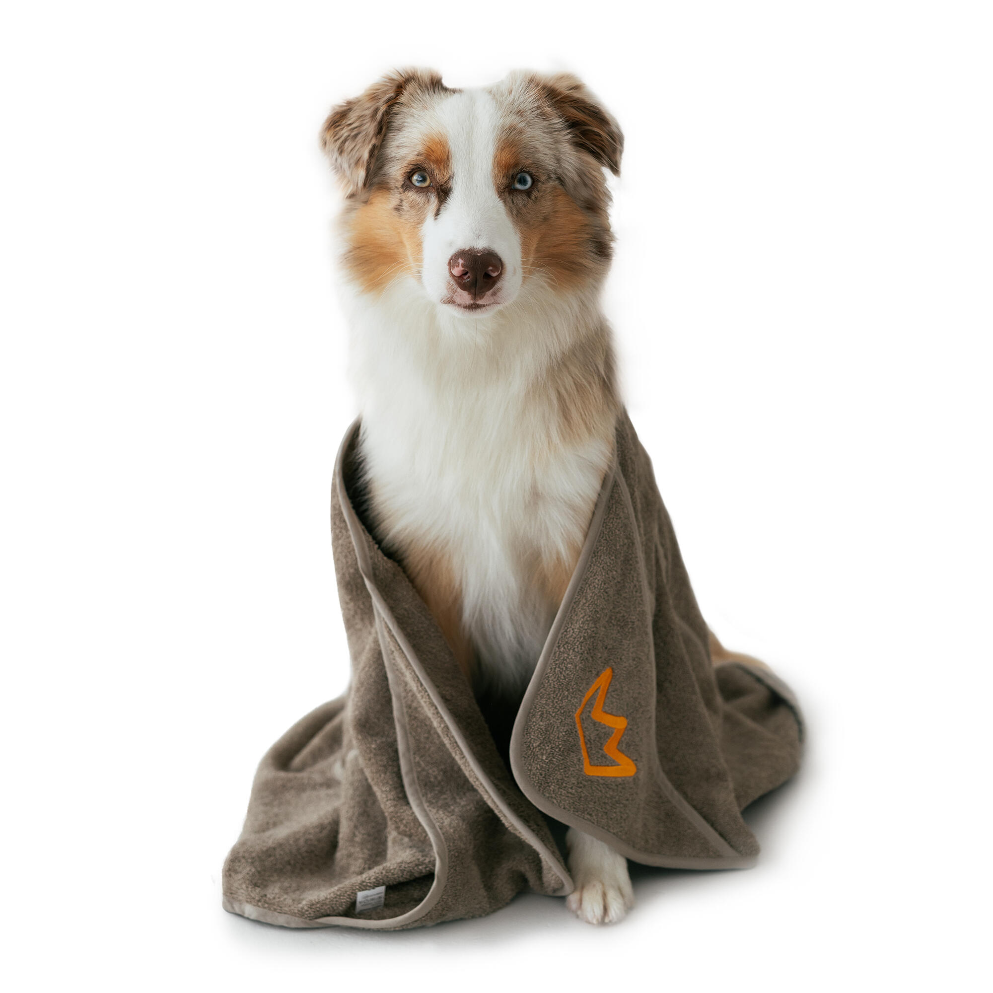 Rudelkoenig - Serviette Pour Chien En Coton – Ultra Absorbante, Antistatique - Shampoing Pour Chien - Gris - Decathlon