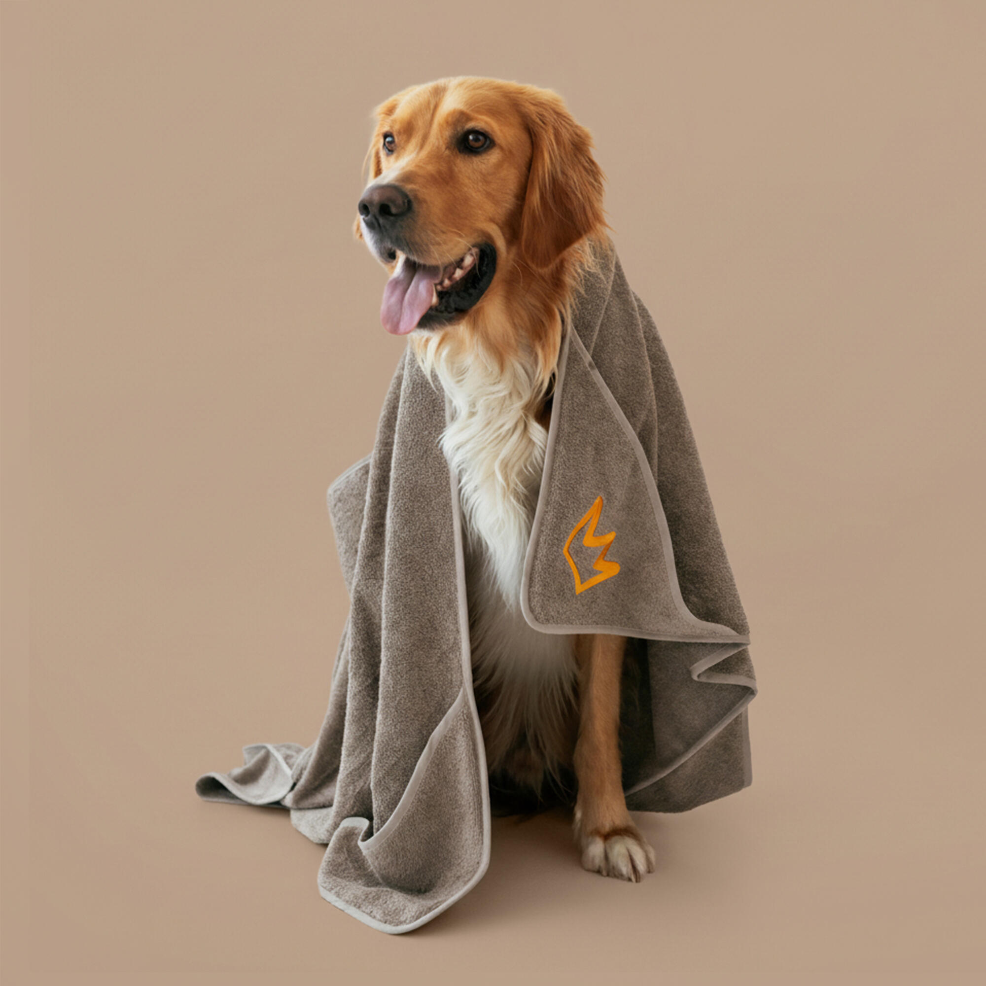 Asciugamano per Cani in Cotone – Ultra Assorbente, Antistatico, M/L 6/7