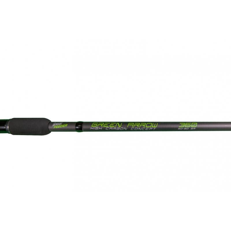 LANSETA SENSAS GREEN ARROW FEEDER 3,60M/70-120G, 3+3BUC