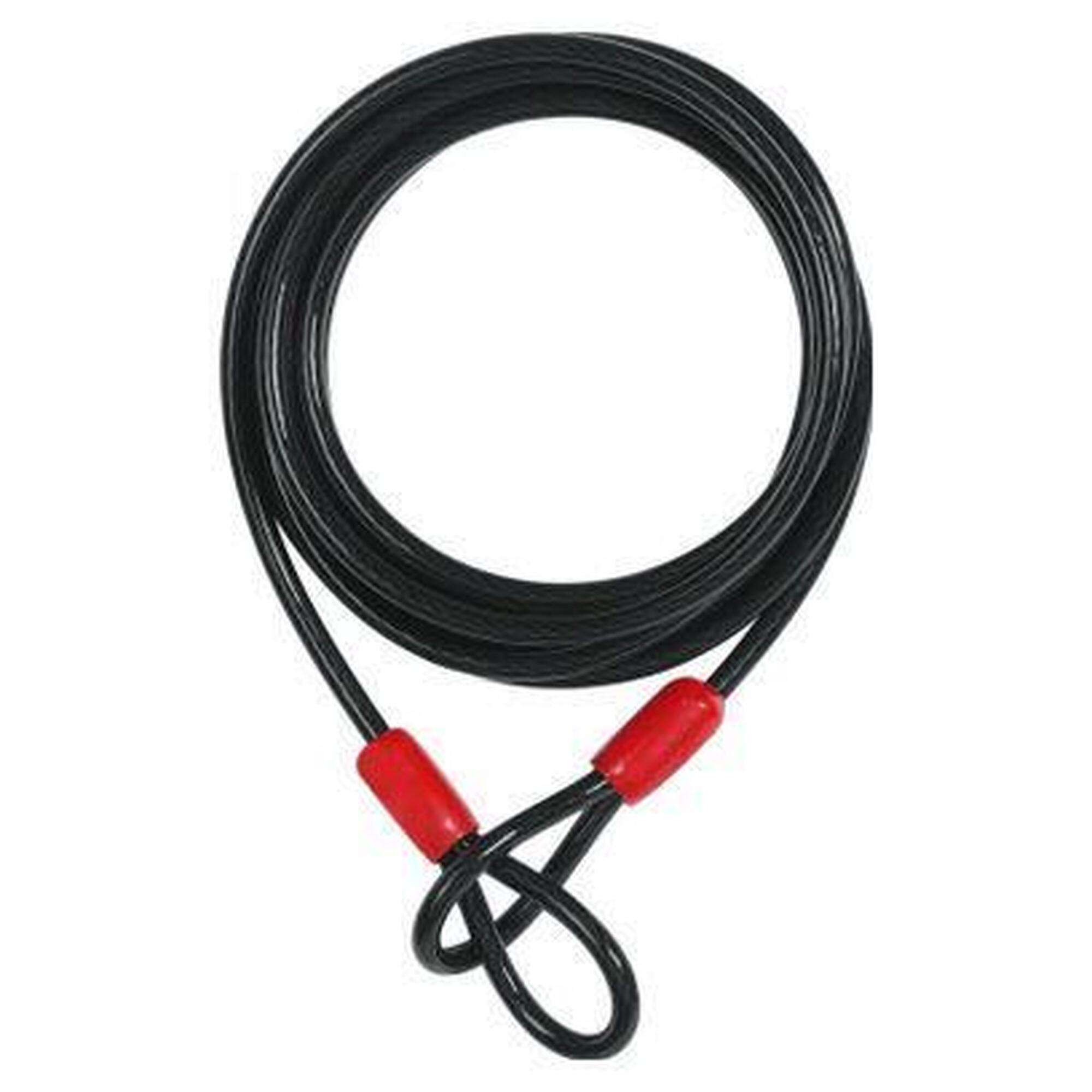 Qloc Security - Antivol Câble Qloc Security Ca-9000 | 15 X 9000 Mm - Antivol - Noir|rouge - Taille Unique - Decathlon