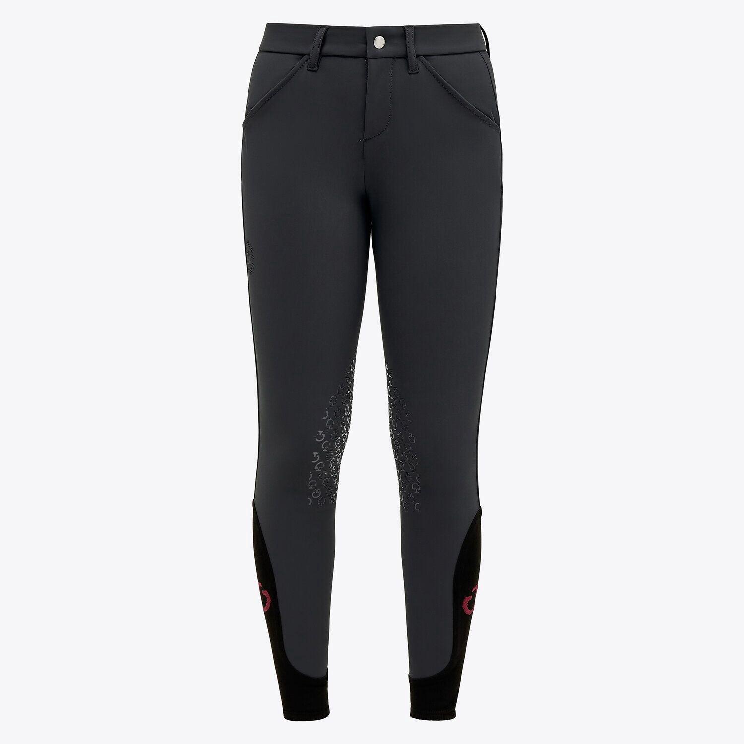 Cavalleria Toscana Jongens Knie Grip Rijbroek Wit - 3/7