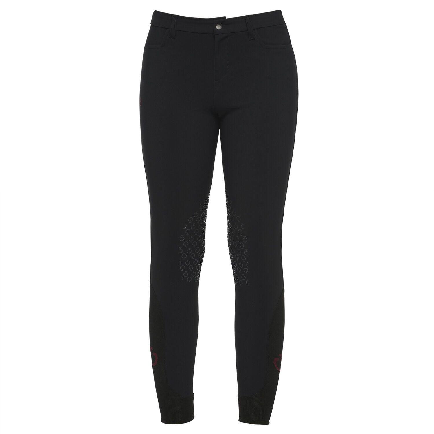 Cavalleria Toscana Jongens Knie Grip Rijbroek Wit - 5/7