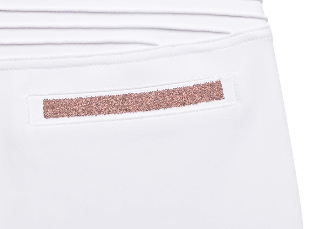 Samshield Dames Rijbroek Clara Full Grip Champagne Wit - 6/7