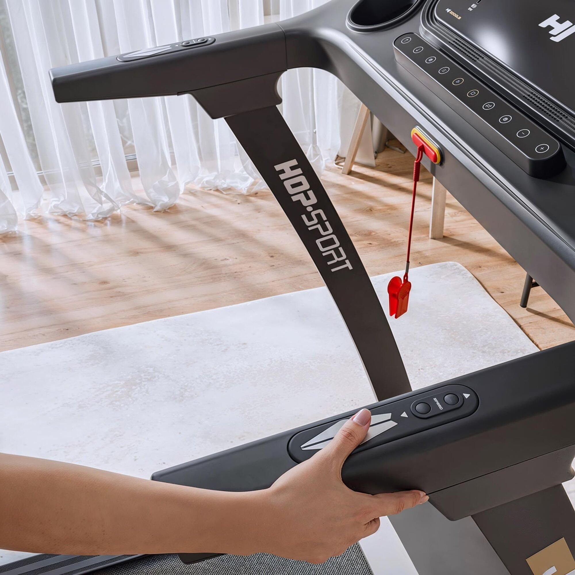 Bieżnia treningowa do biegania elektryczna Hop-Sport Joger