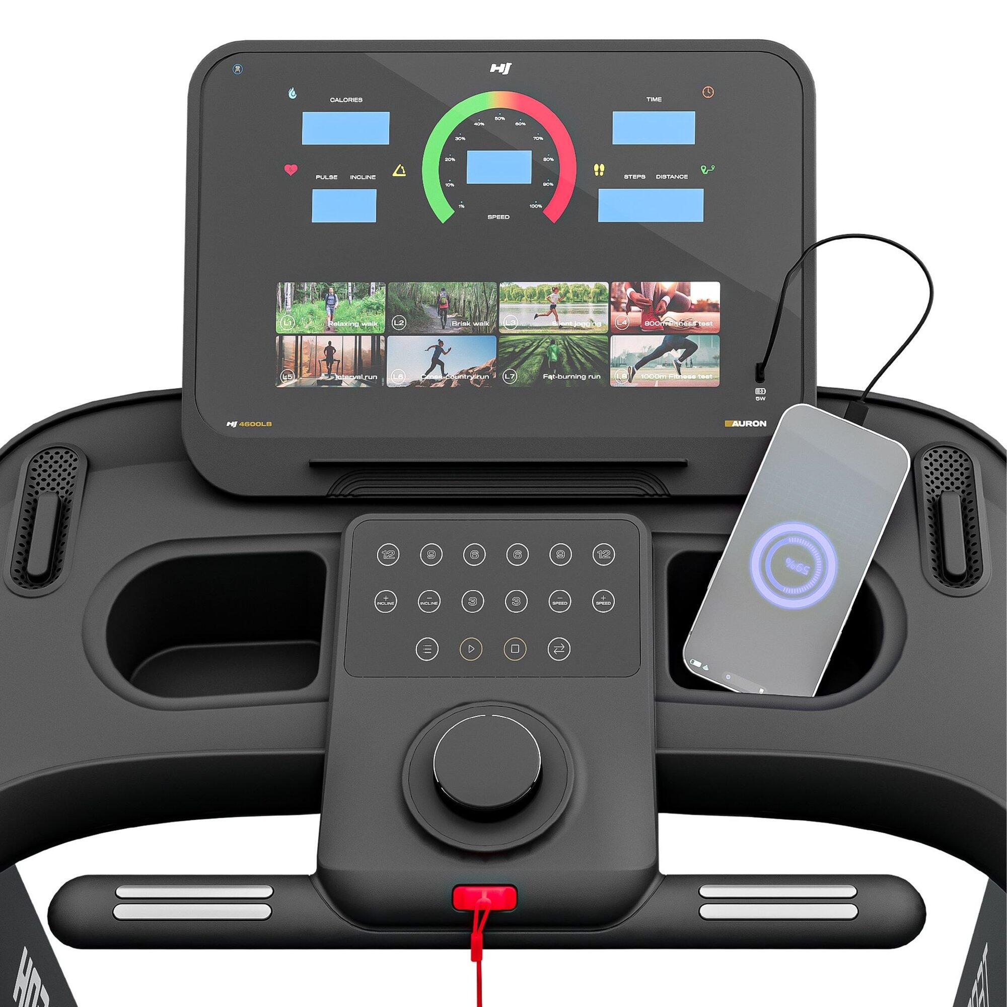 Bieżnia treningowa do biegania elektryczna Hop-Sport Auron 5/7