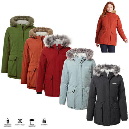 Craghoppers - wasserdichte, warm gefütterte Outdoor Longjacke Elison