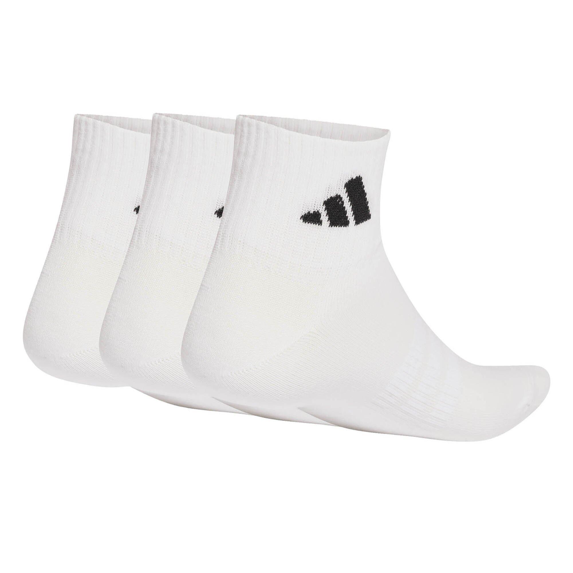 adidas Unisex THIN & LIGHT SPORTSWEAR ANKLE QUARTER SOCKEN 3 Paar Pack 2/8