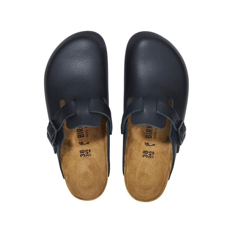 Birkenstock Boston Pro Piele Negru