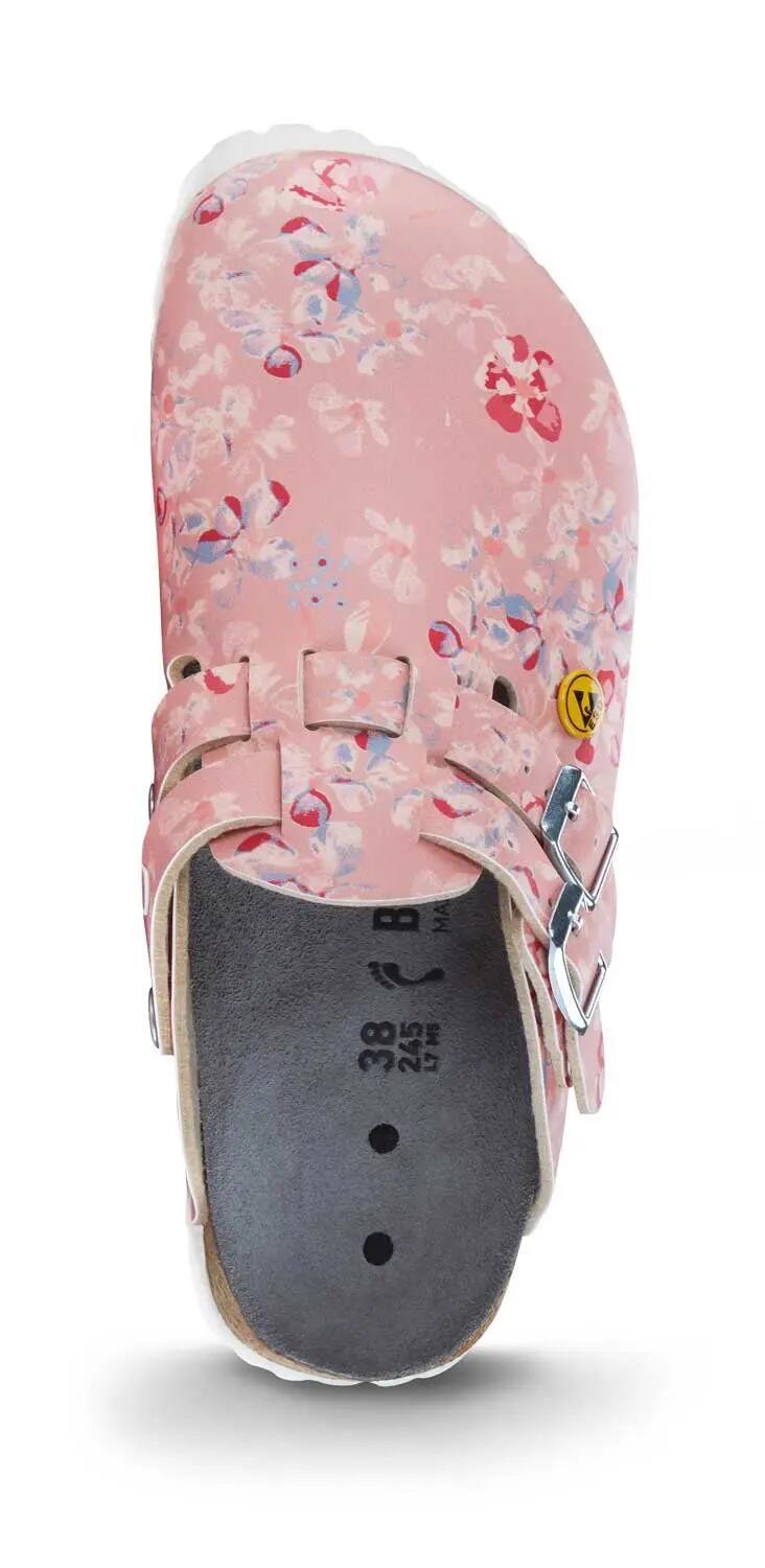 BIRKENSTOCK scarpe casual Birkenstock Kay ESD Fiore Rosa 4/5