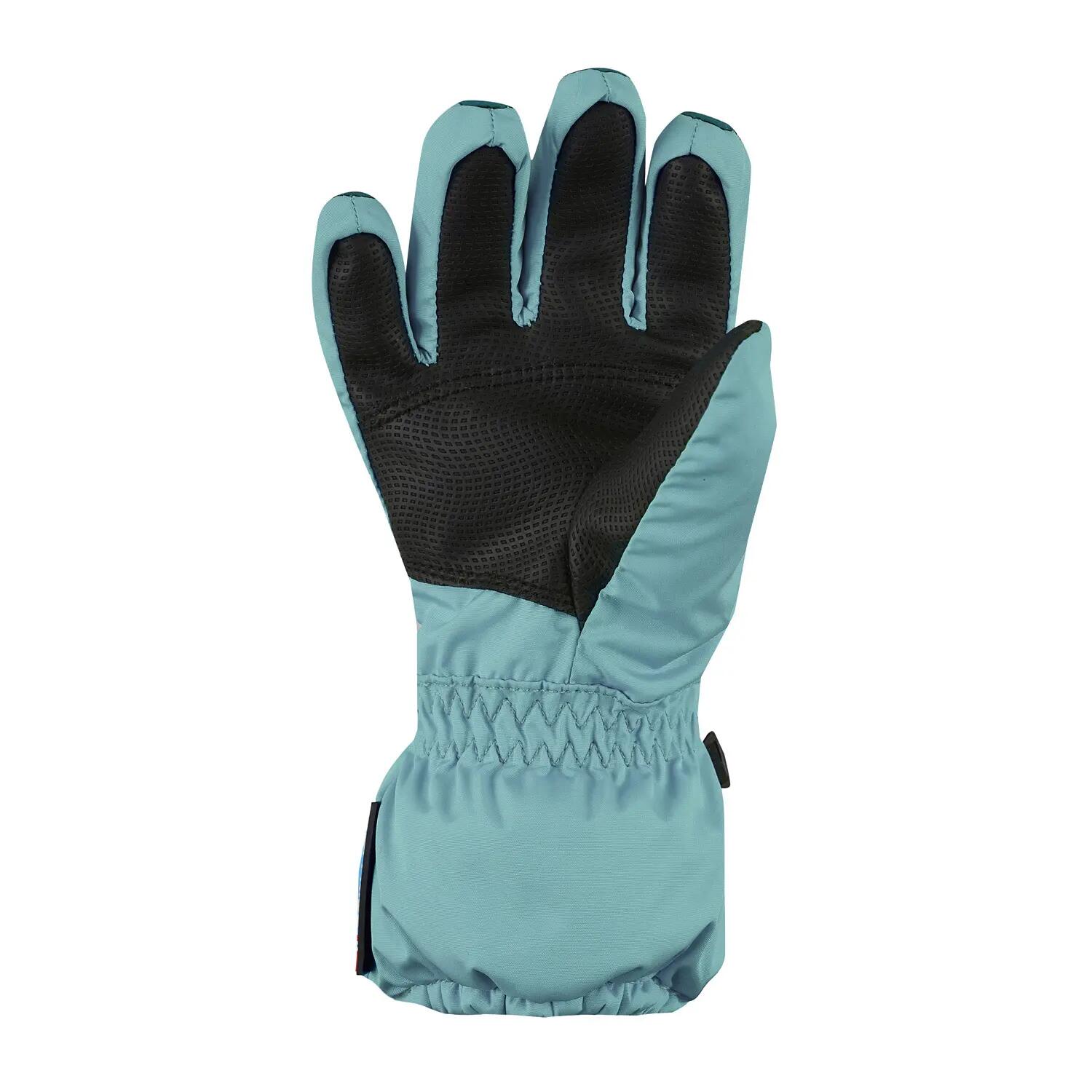 Kinder Fingerhandschuh Troll Blaugrün/Wasserblau 3/3