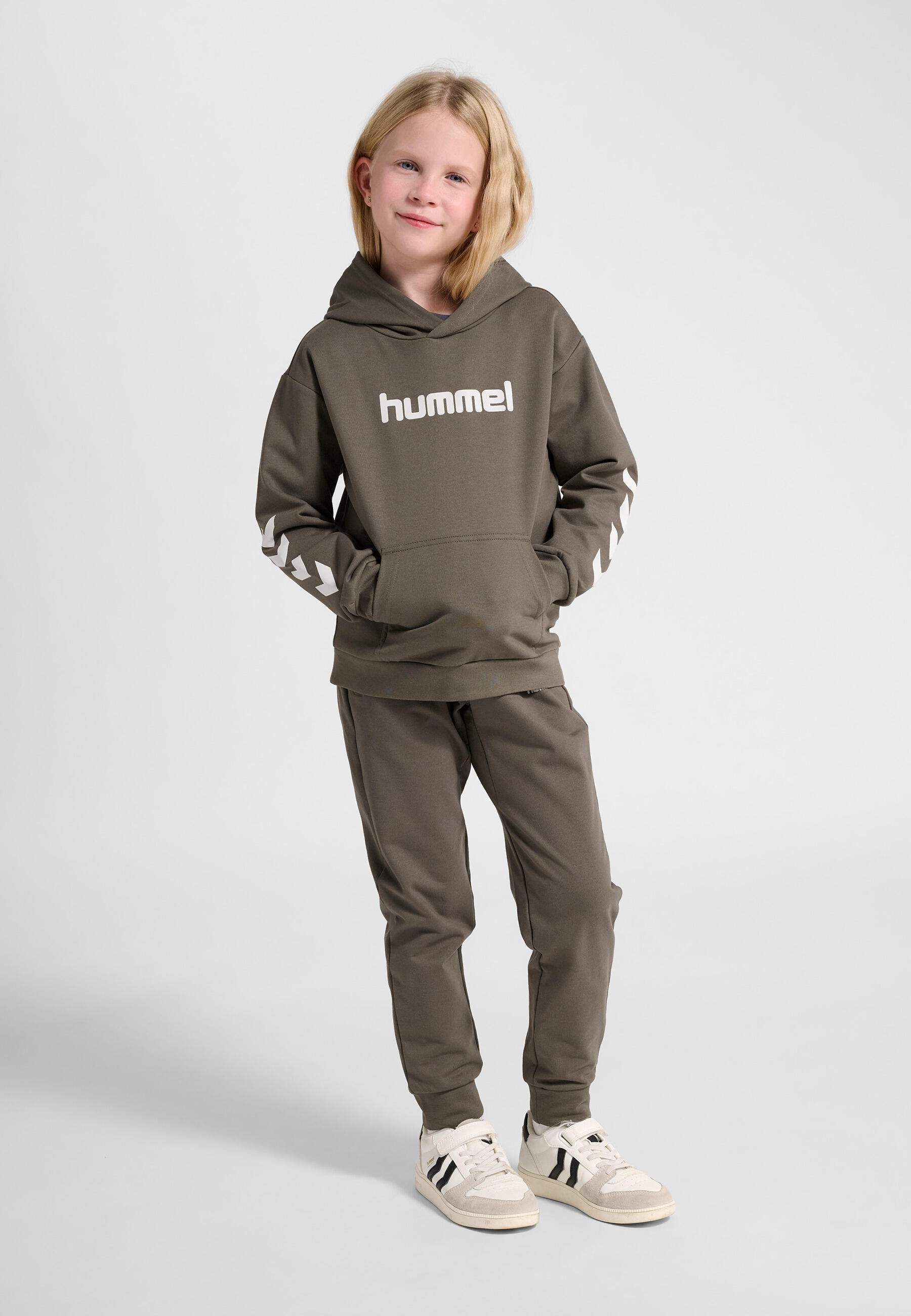 Enfiler Chaussure D'intérieur Hmljr Logo Mode De Vie Enfant 3/7