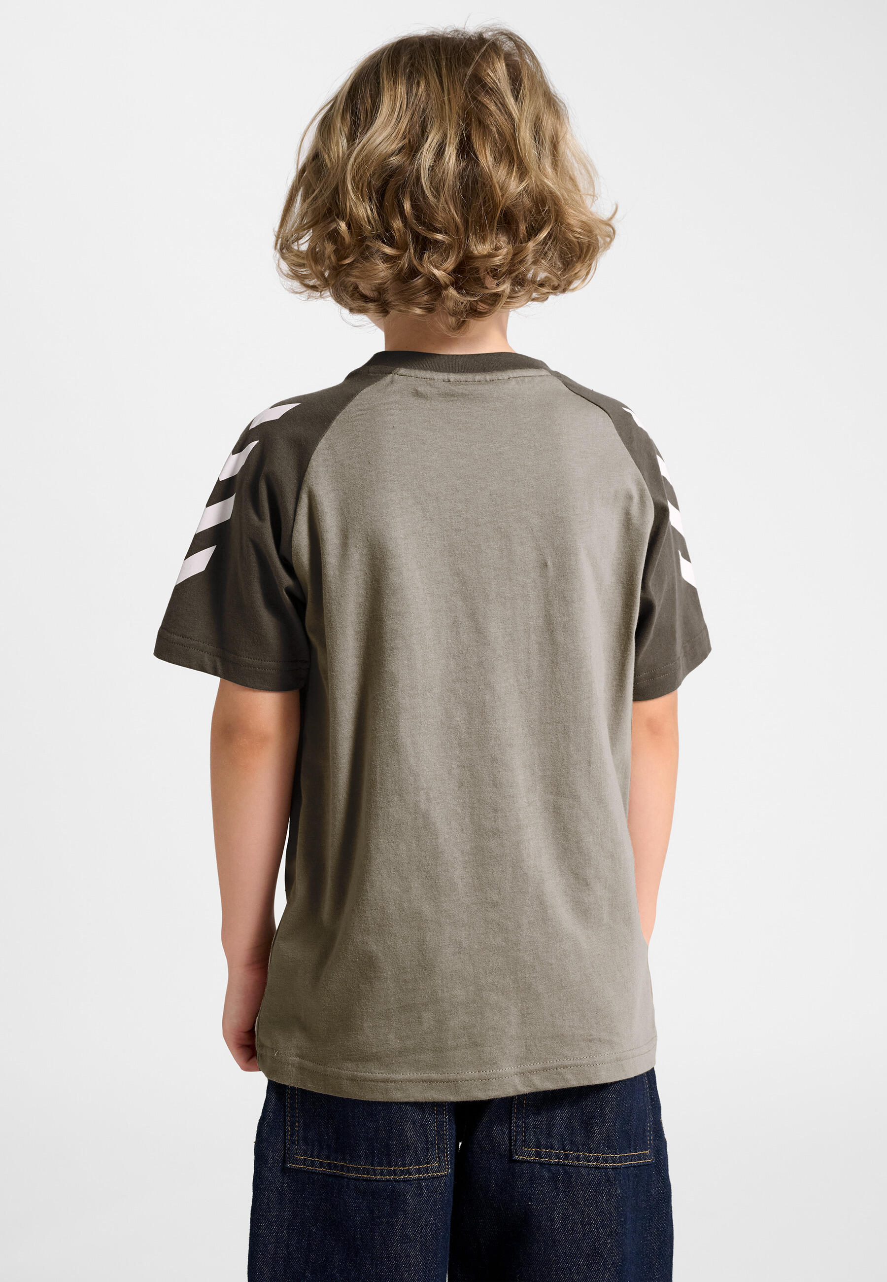 Instap T-Shirt Hmljr Logo Jongens 2/7
